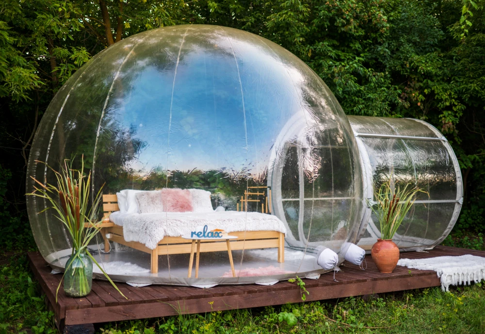 clear inflatable bubble tent for sale