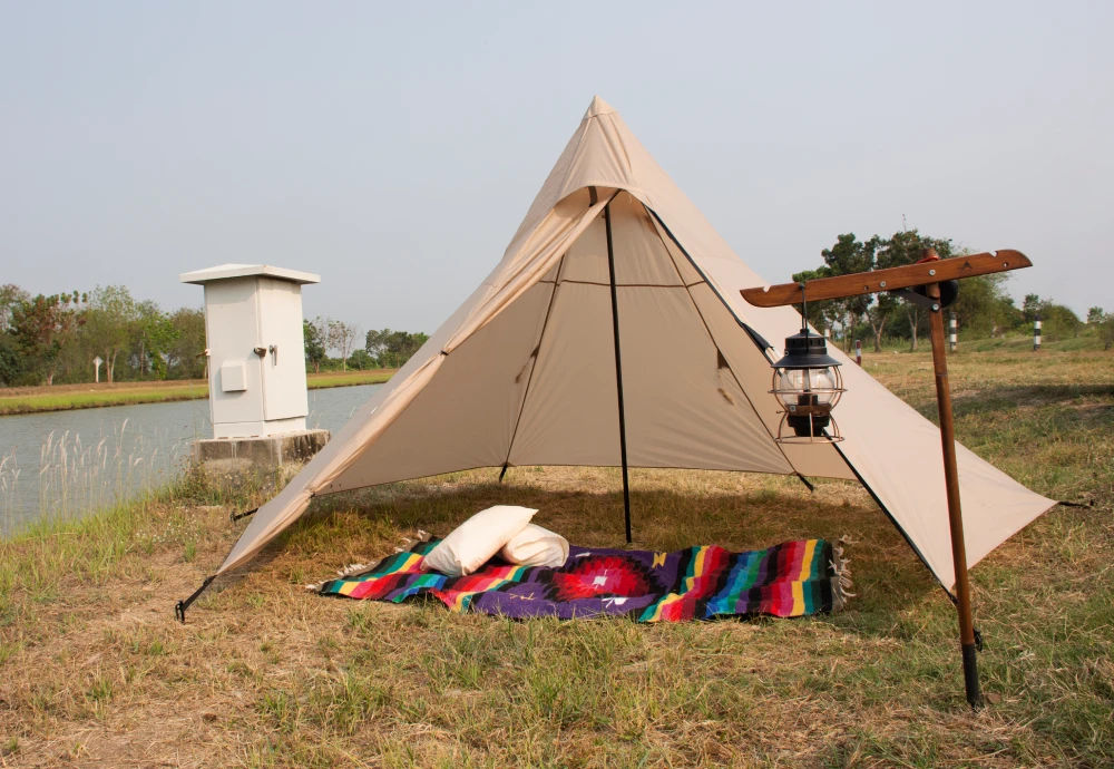 floorless pyramid tent